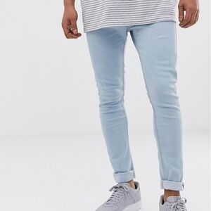 Brave Soul Light Wash Skinny Jeans - 30R